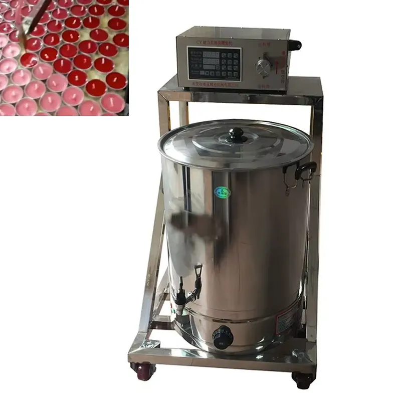 Candle Making Temperature - 電気パラフィンワックスメルターポット、キャンドル作りDIYクラフト用ヒータータンク、温度制御機能付き充填機、家庭用