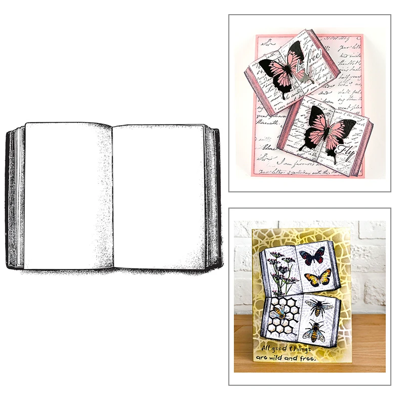 Candle Making Books - 透明なスタンプ,日曜大工,スクラップブッキング,金属の切断なし,スクラップブッキング,グリーティングカード,アルバム紙,スクラップブッキング