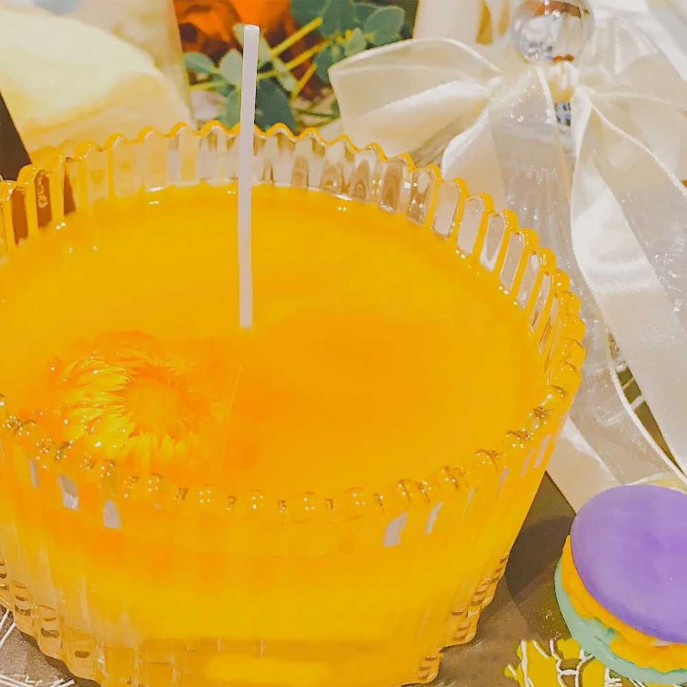 キャンドル作りセットキット用のイエロークリアジェルゼリーワッ - Candle Making Workshop のレビューと価格