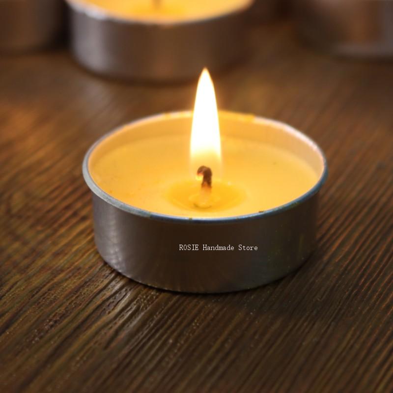 空のティーワックス丸型アルミボックス100ウィックステッカー - Candle Making Vessels のレビューと価格