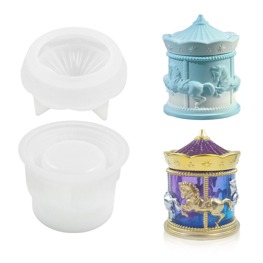 蓋付き回転式収納ボックス型DIYモールド、収納ボックス型円筒 - Candle Making Vessels のレビューと価格