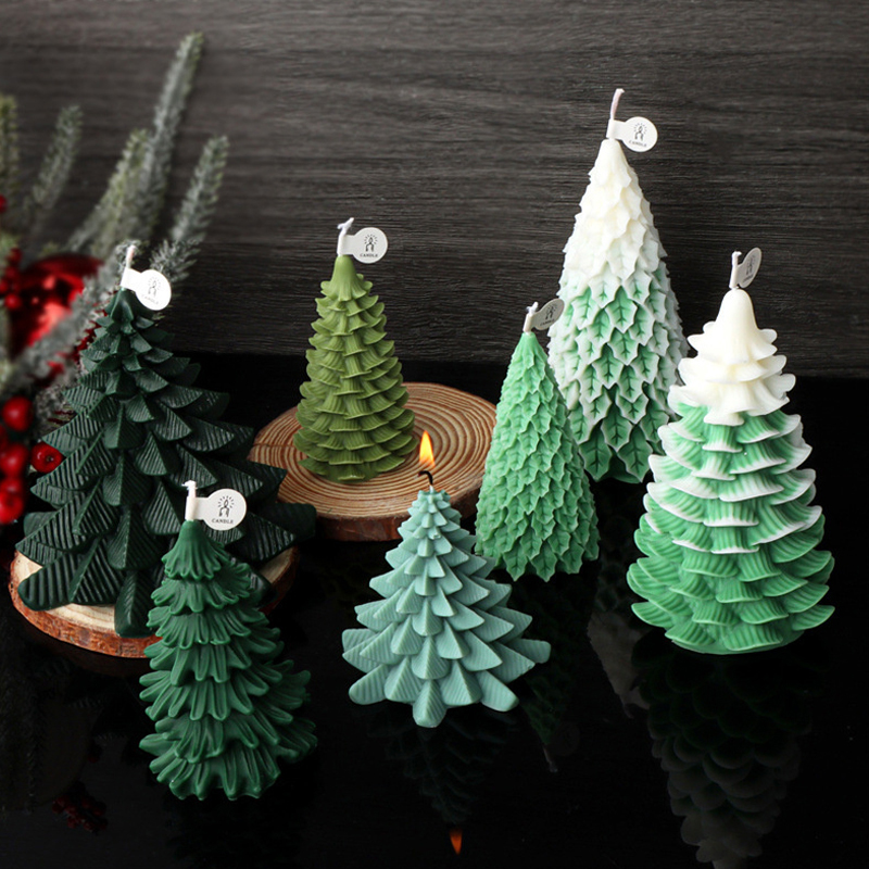 クリエイティブDIYクリスマスツリーボールキャンドルシリコン - Candle Making Books For Beginners のレビューと価格