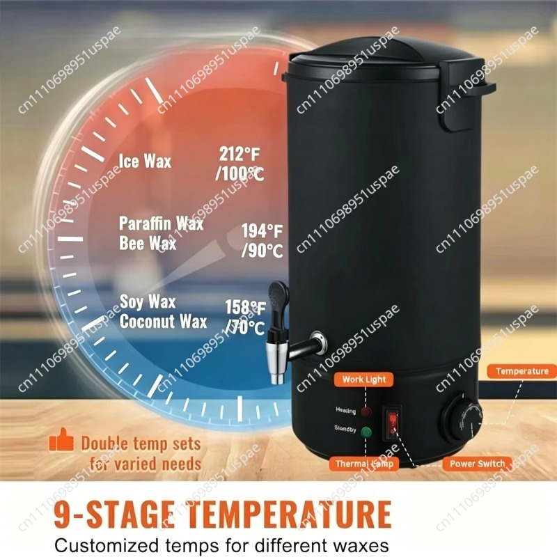 6L 8Lステンレス製ワックスメルター、電気ワックス溶解ポッ - Candle Making Temperature のレビューと価格