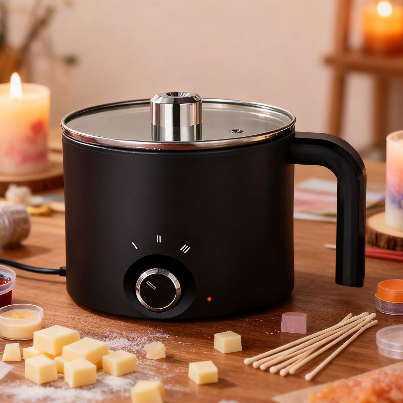 1.5L ワックス溶解ポット キャンドルワックス溶解装置 3 - Candle Making Temperature のレビューと価格