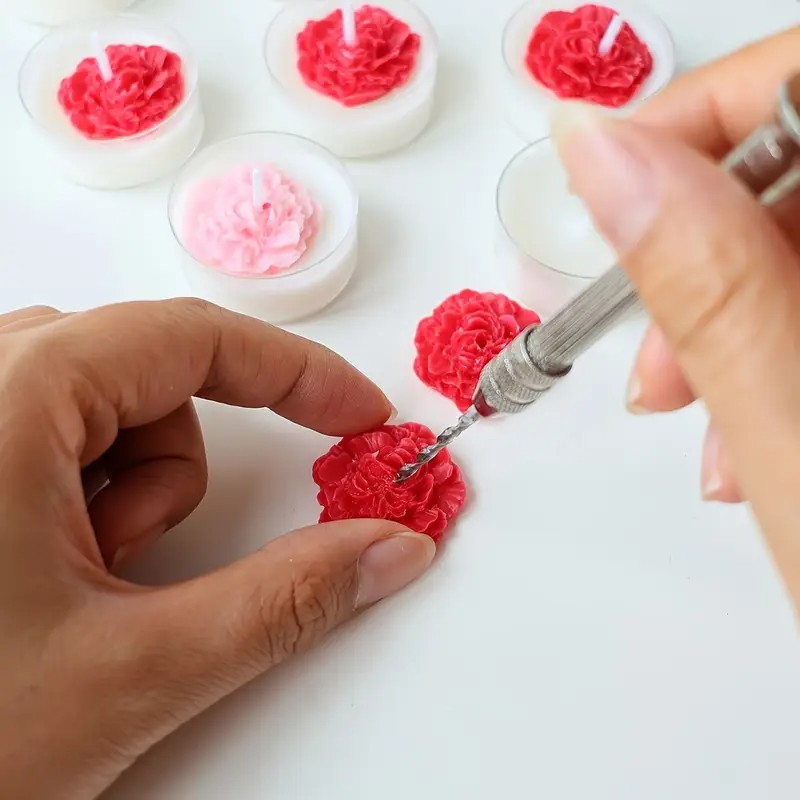 キャンドル作り用パンチツールセット、異なる長さのドリルビット - Candle Making Temperature のレビューと価格
