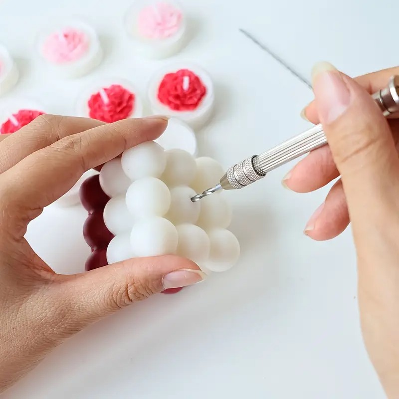 キャンドル作り用パンチツールセット、異なる長さのドリルビット - Candle Making Temperature のレビューと価格