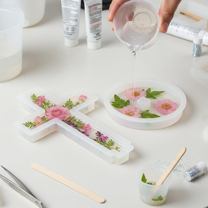 垂直に十字型のベースが付いた2つのシリコン型、DIYの吊り下 - Candle Making Vessels のレビューと価格