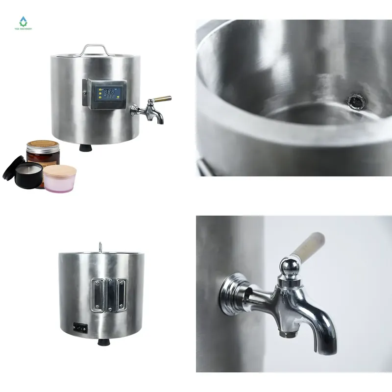 2026年新発売 キャンドル＆ソープ製造用メルター 二層式ボ - Candle Making Temperature のレビューと価格