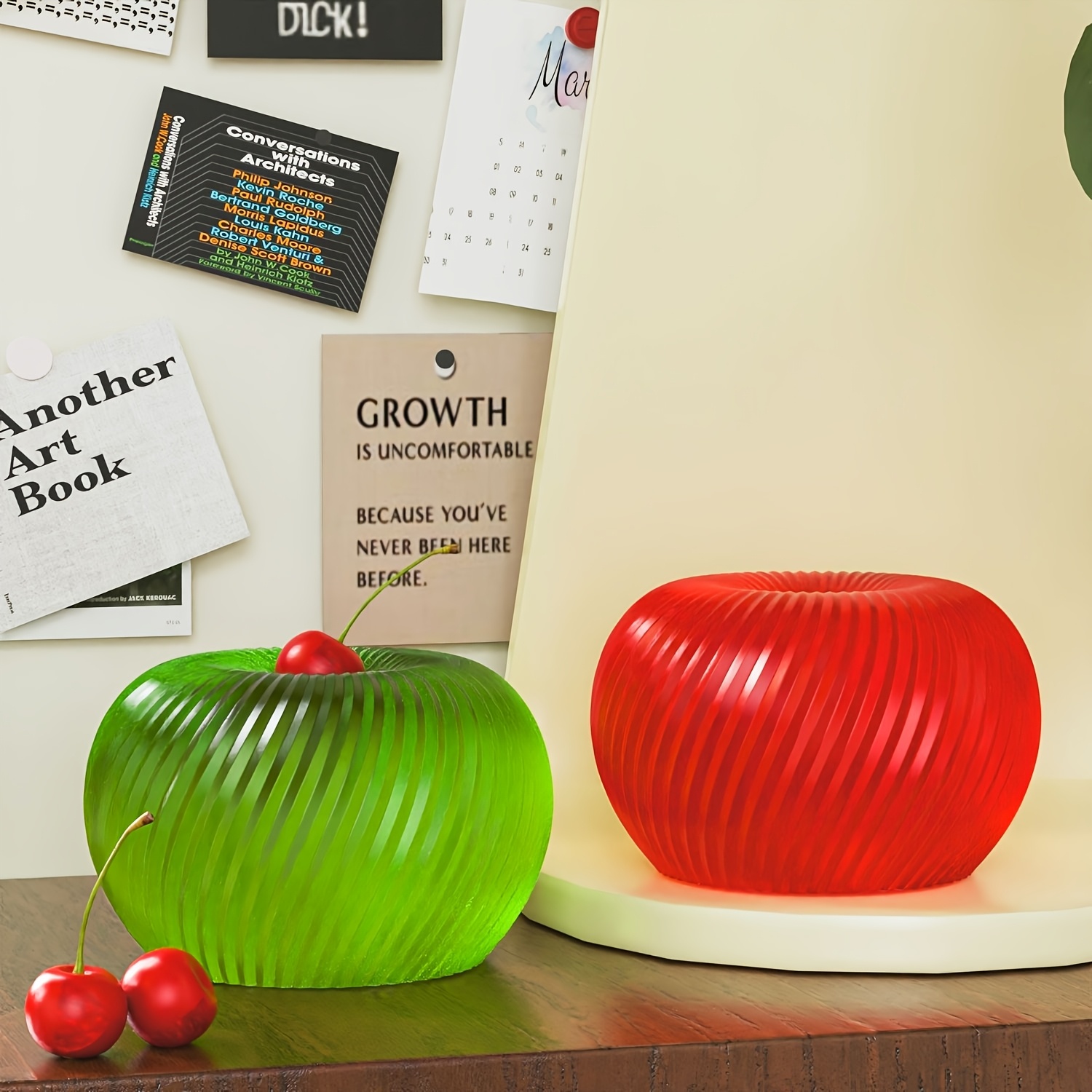 石鹸、キャンドル、石膏工芸品の作成に適した、おしゃれな赤いリ - Candle Making Moulds のレビューと価格