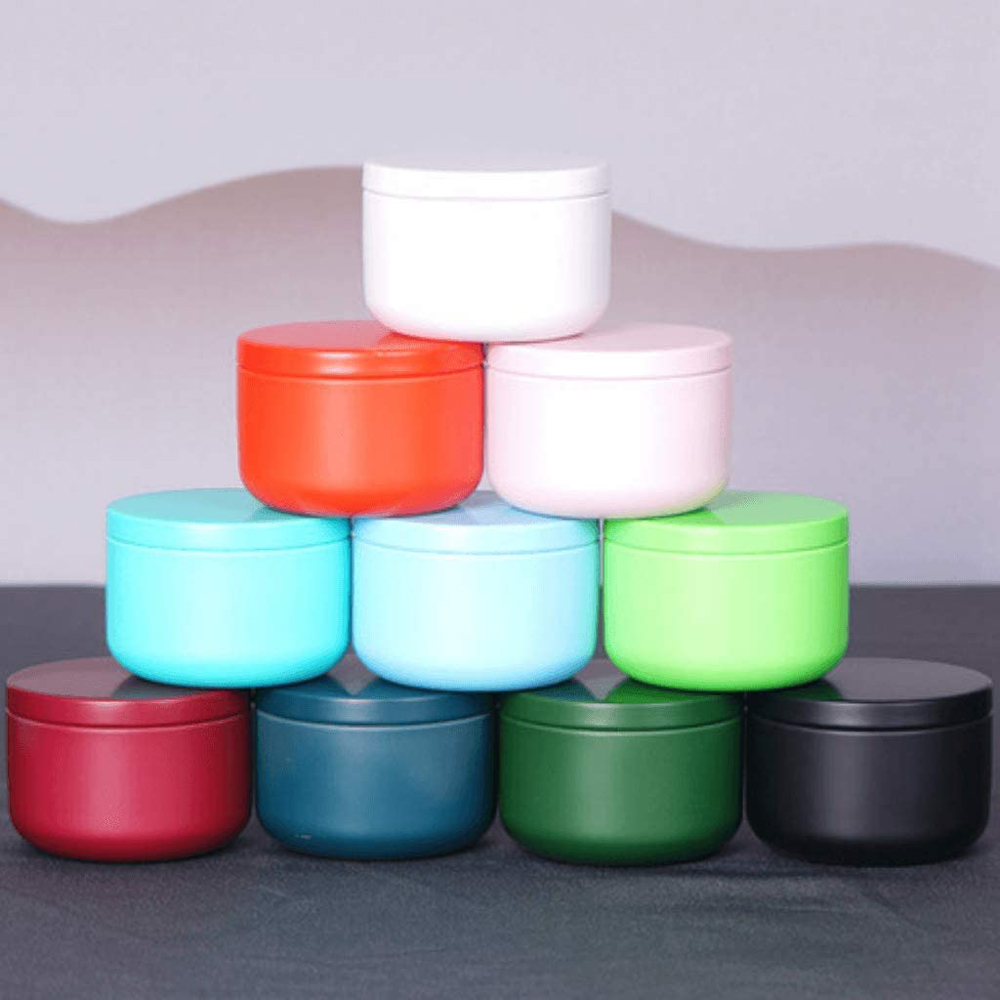 密閉型ティー缶,気密プレート付き容器,ミニポータブルコンテナ - Candle Making Vessels のレビューと価格