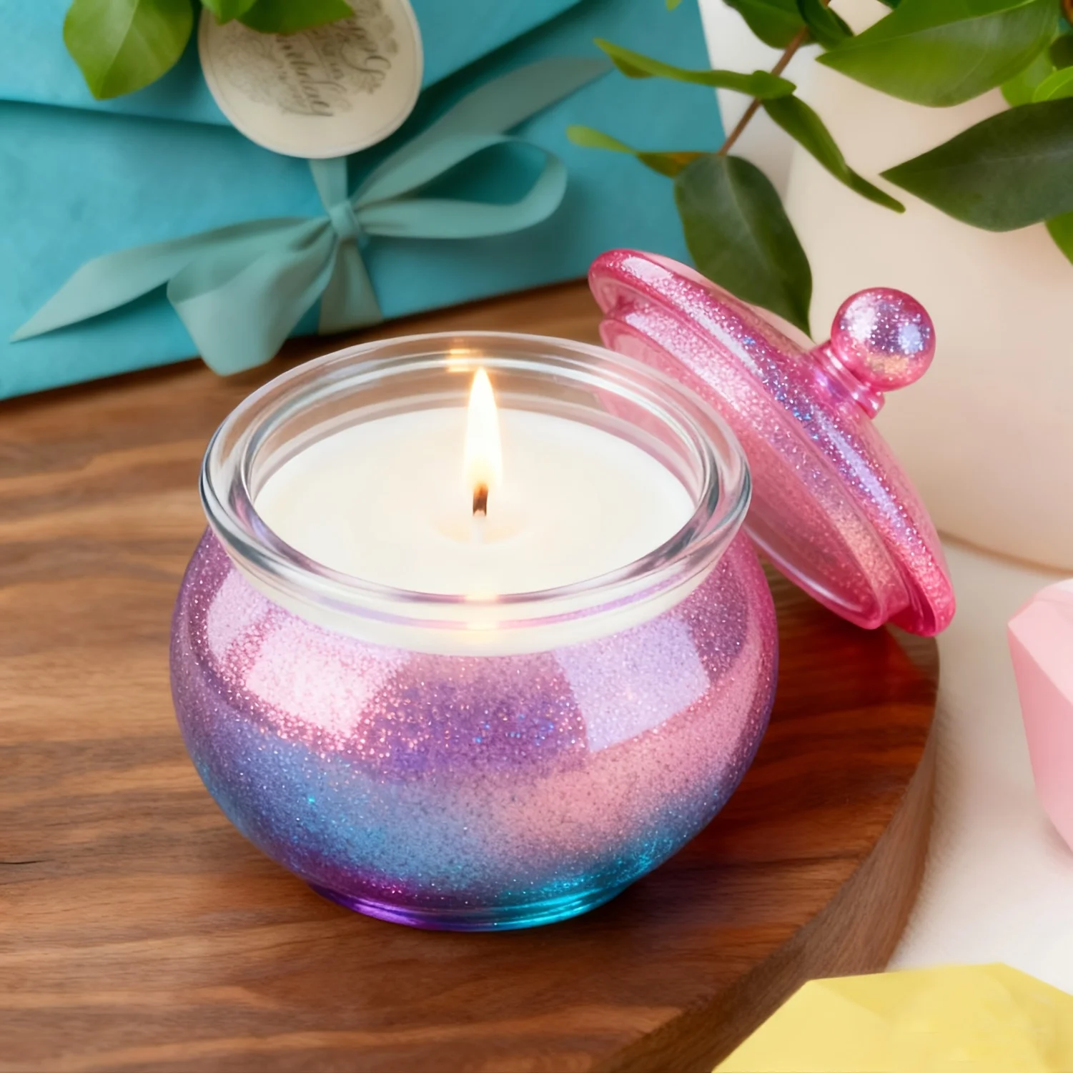 蓋付きの丸い樹脂製缶型1セット、DIYジュエリー収納ボックス - Candle Making Moulds のレビューと価格